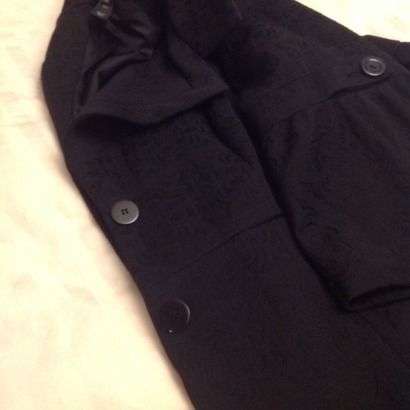 Woman's 3/4 Jacket / Coat Black - Picture 11 of 15